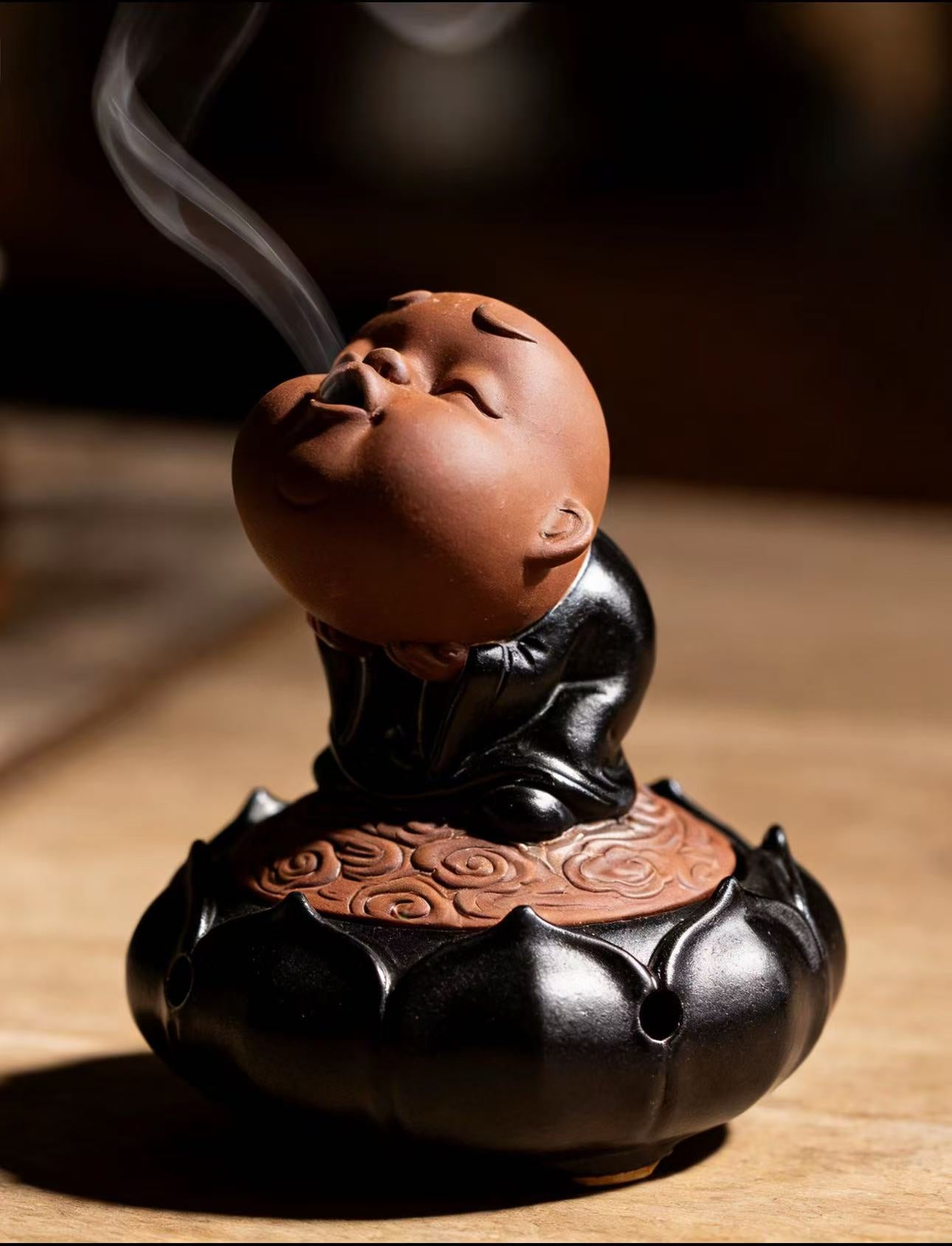 The Little Monk on the Lotus Throne