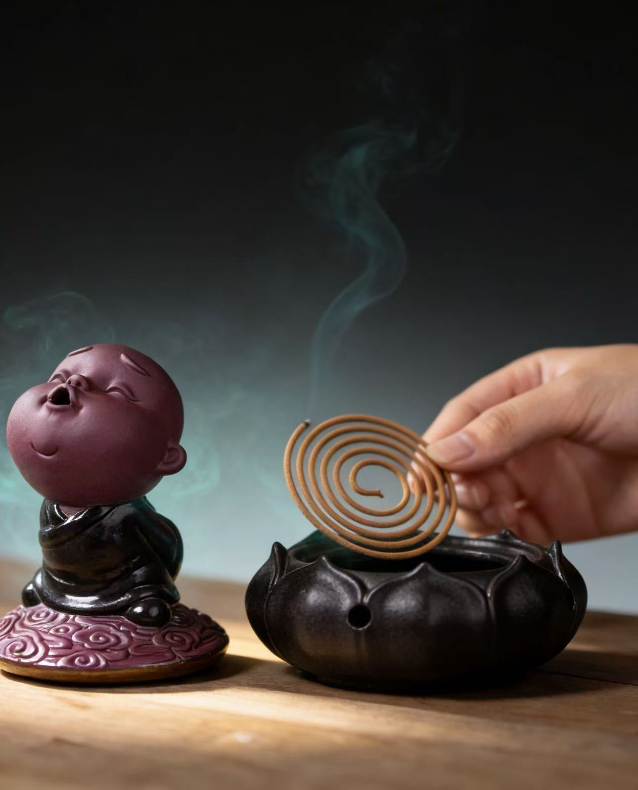 The Little Monk on the Lotus Throne