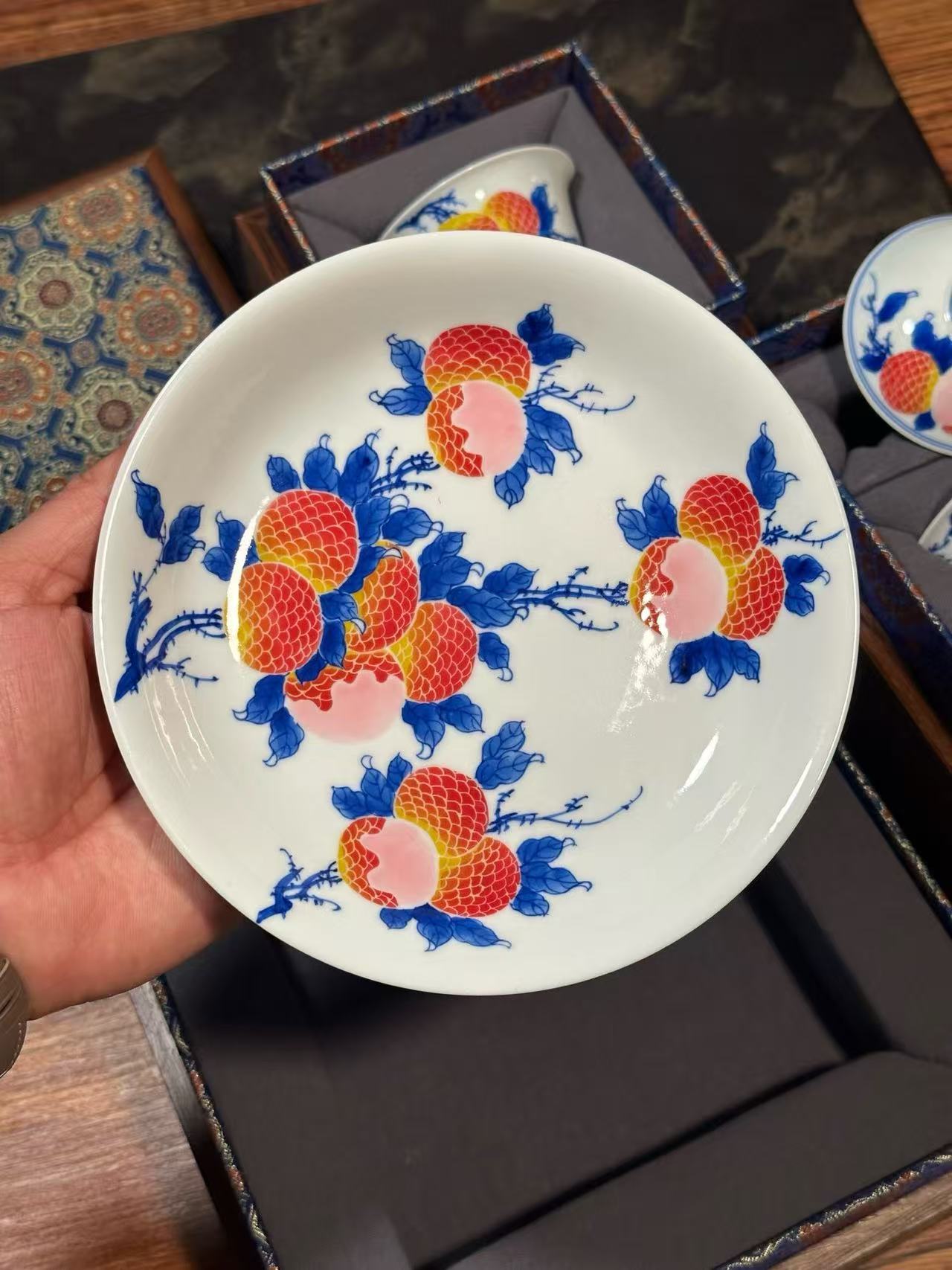 Underglaze Freehand Five-Color “Bountiful Harvest” Set