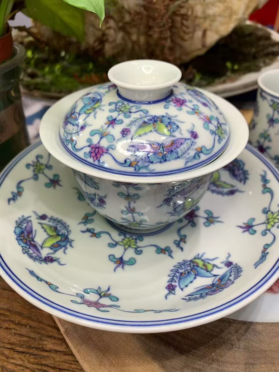 Butterflies and Flowers” Doucai Set