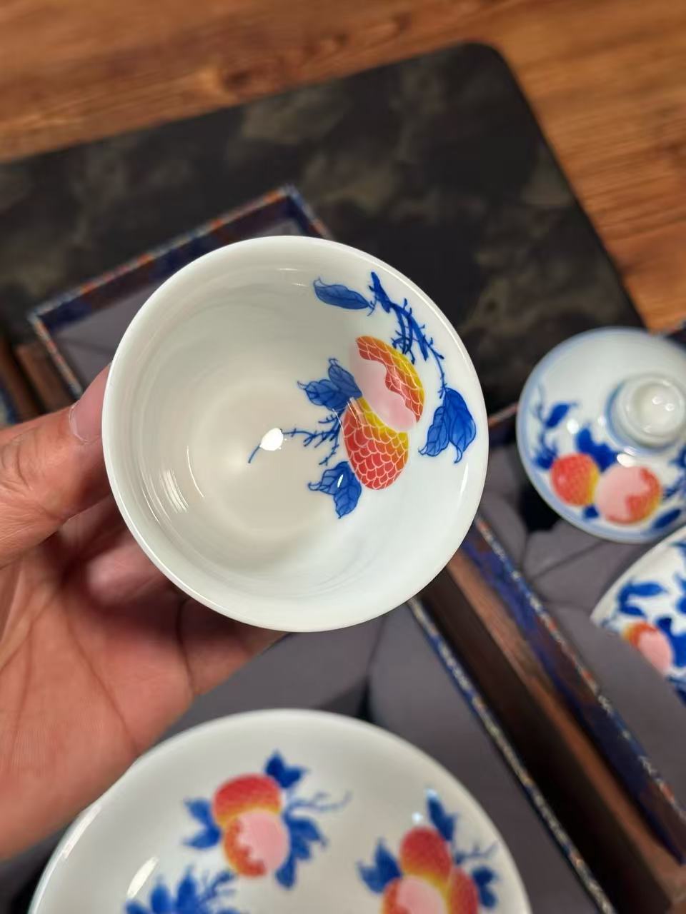 Underglaze Freehand Five-Color “Bountiful Harvest” Set