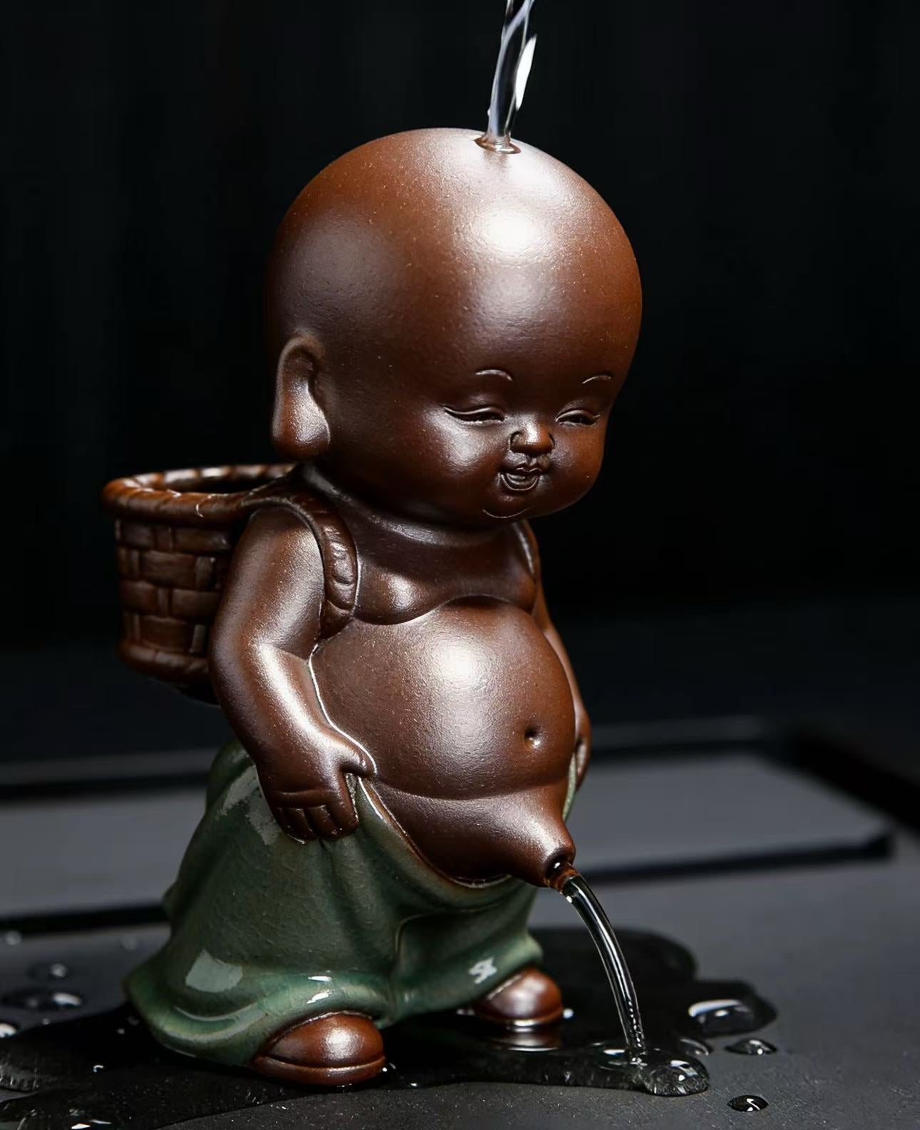 Little Monk by the Stream