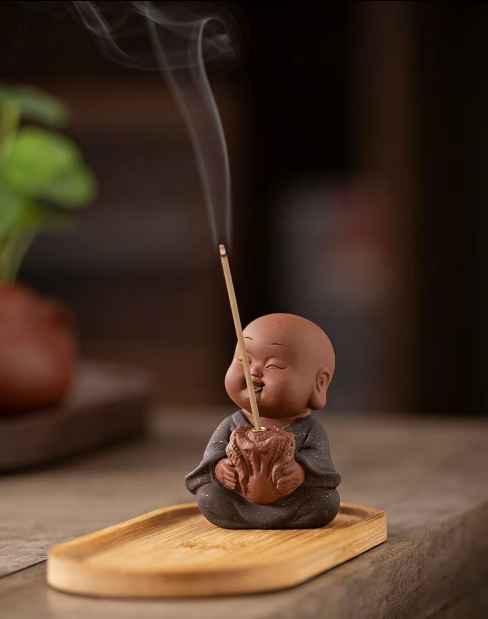 Small Monk Zisha Teapot