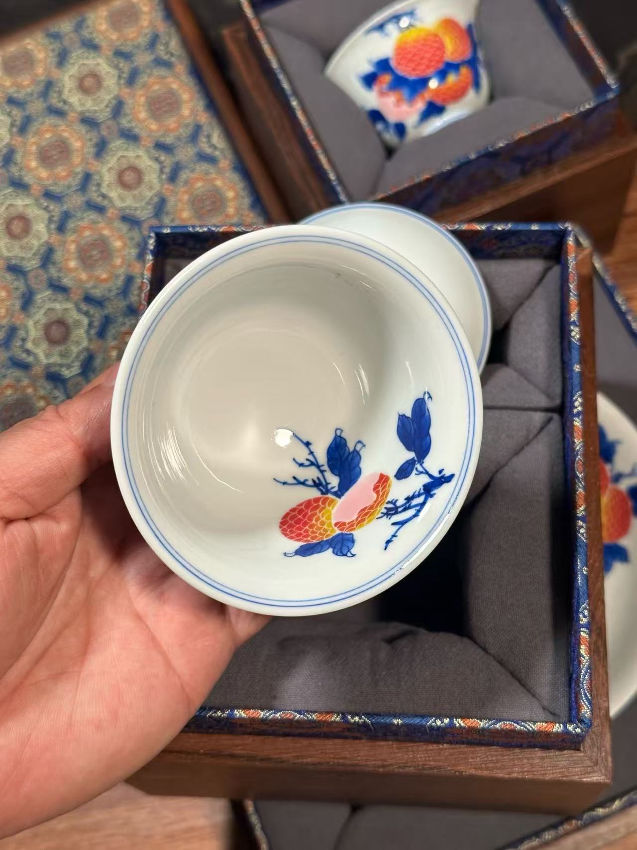 Underglaze Freehand Five-Color “Bountiful Harvest” Set